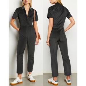Elegant Charcoal Jumpsuit